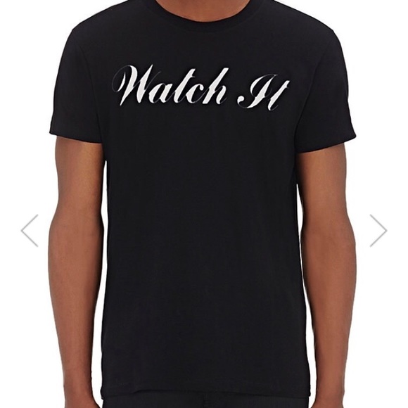 SOLD OUT Saint Laurent T-Shirt Watch It - Picture 2 of 4